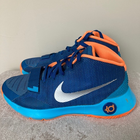 Nike KD Trey 5 blue/orange athletic shoes main image 12